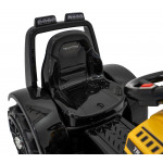 Elektrický traktor s lyžicou G320 - žltý